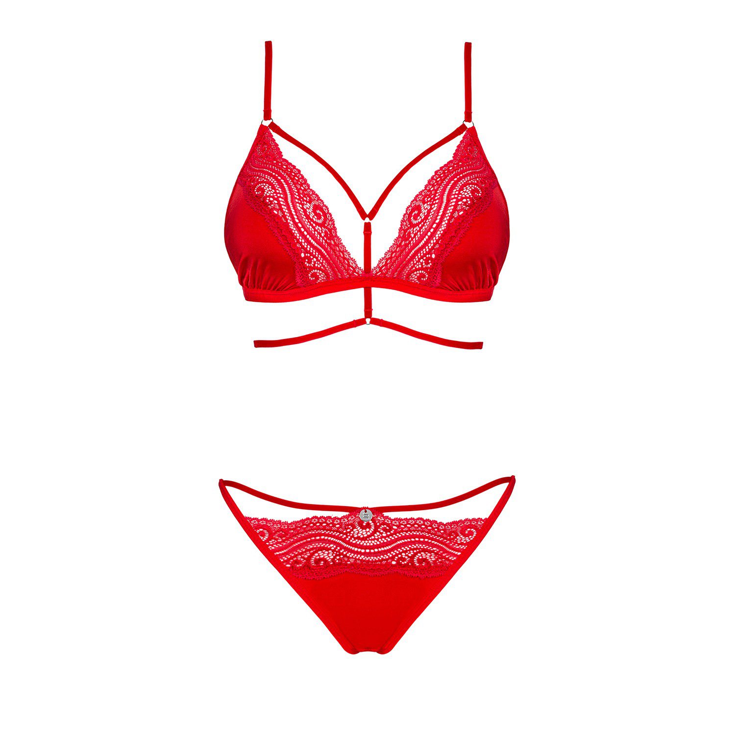 Conjunto diyosa obsessive vermelho