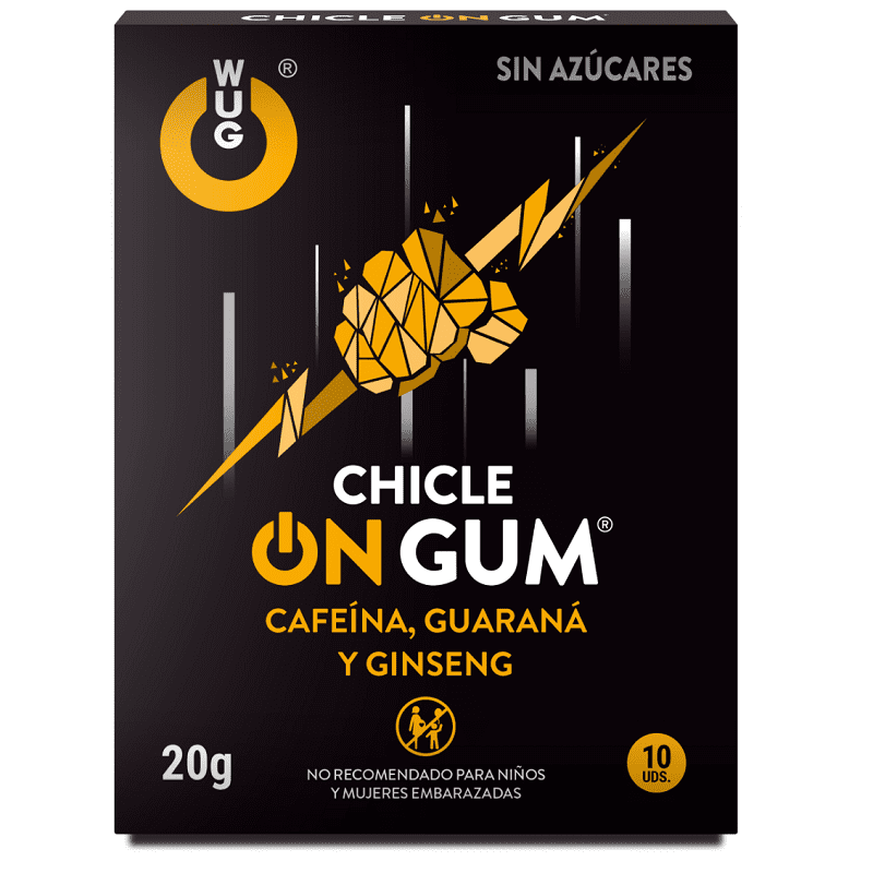 Pastilha elástica gum off wug 10 uds