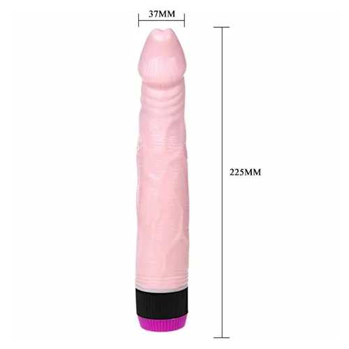 Vibrador Realístico Baile 22.5 cm