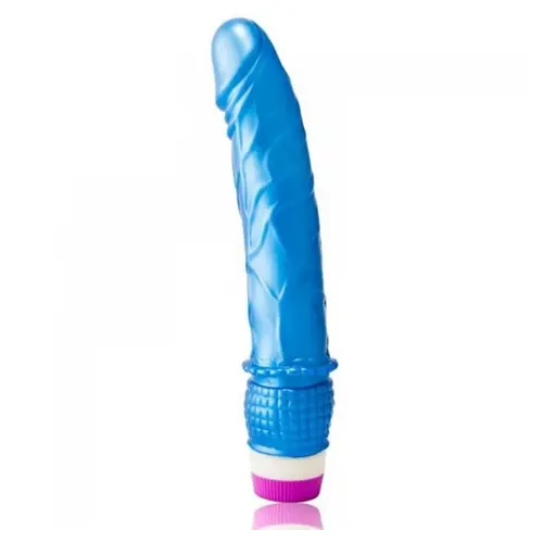 Vibrador Realístico Waves 23 cm Azul