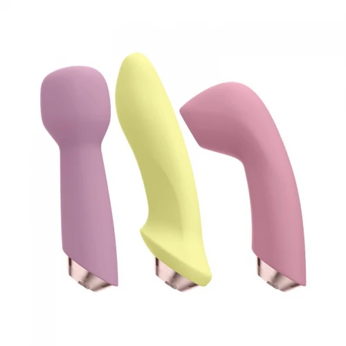 Conjunto de 4 vibradores satisfyer