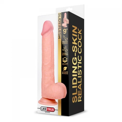 Dildo realista slidy flesh 9