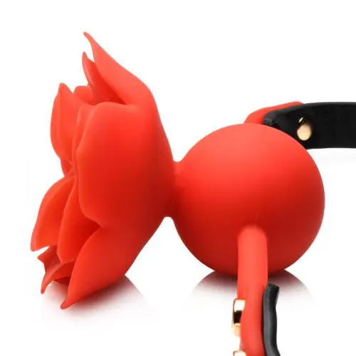 Mordaça formato de rosa-1