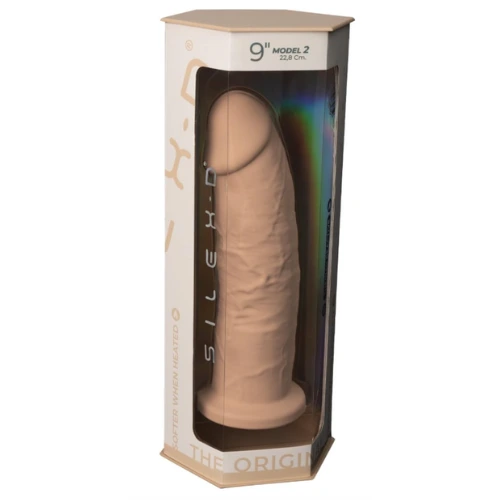 Silexd - modelo 2 pênis realístico silicone 22,8 cm