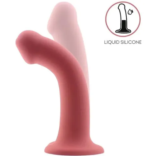 Bouncy-7.5-Flex-Liquid-Silicone-Dildo-Burgundy-L-