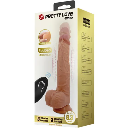 Jonathan Real Dildo Remote Control Silicone 25 (1)