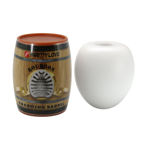 Bourbon barrel shaped male masturbator cl150 - image 2