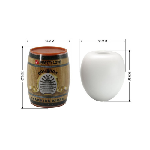 Bourbon barrel shaped male masturbator cl150 - image 9