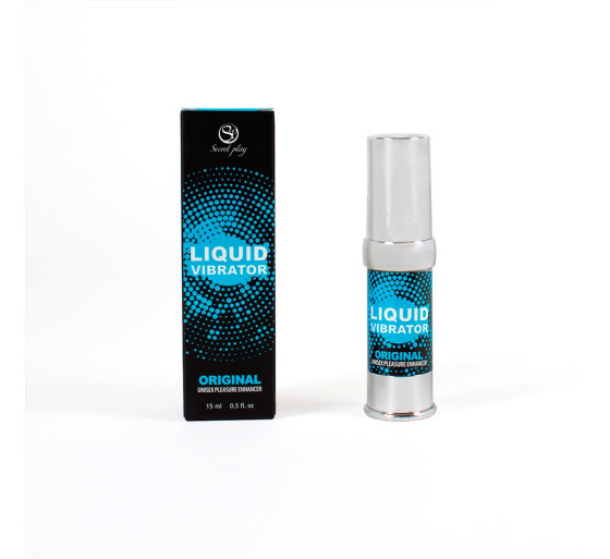Secret play - vibrador líquido - original - unissexo - 15 ml