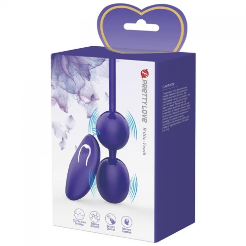 Willie youth vibrating kegel balls w/remote cl. 96 - image 2