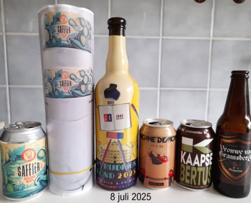 20250708 PINT-Bierproefavond Haarlem, met Saffier uit blik en van de tap