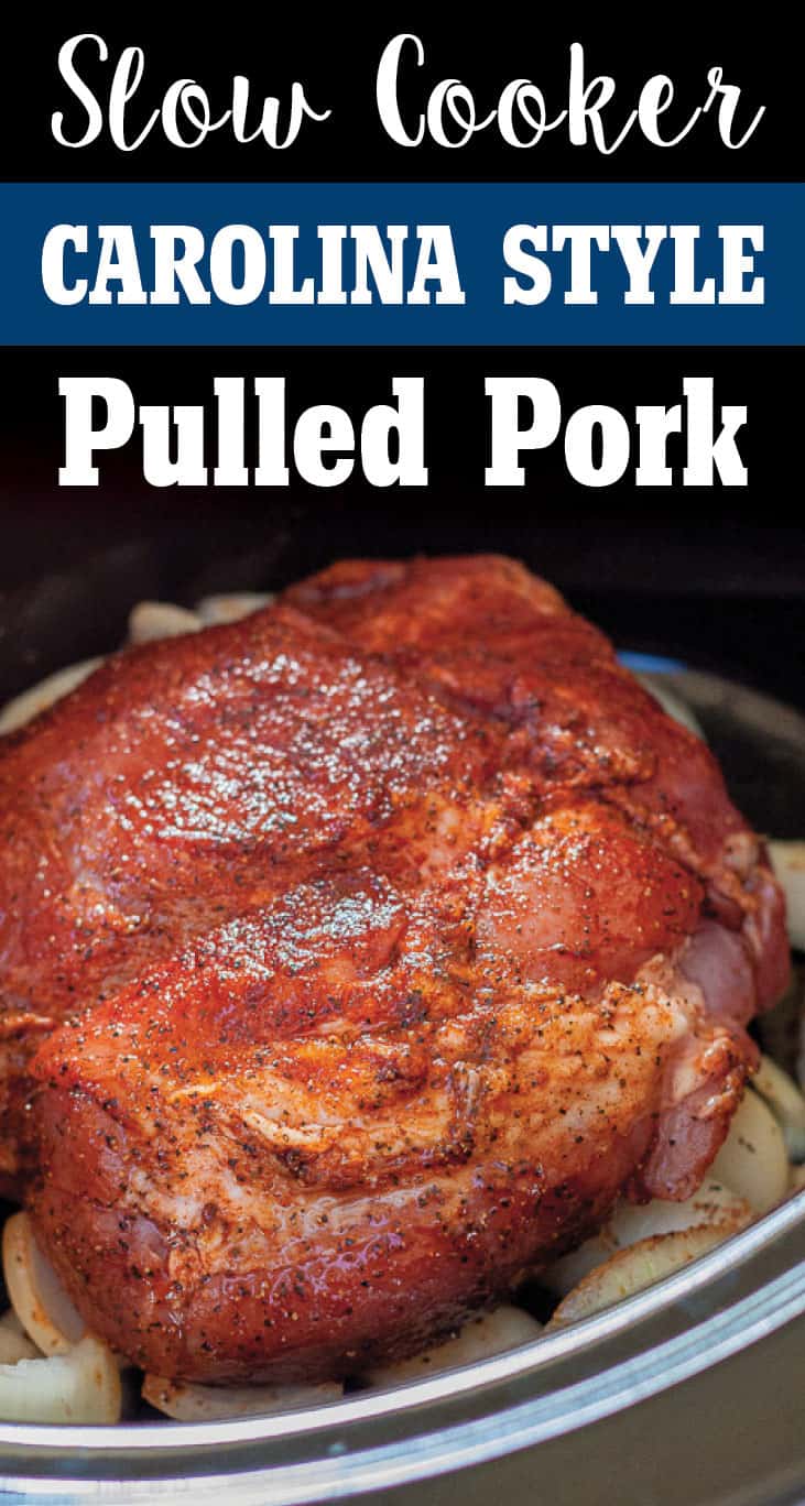 Slow Cooker Carolina Pulled Pork