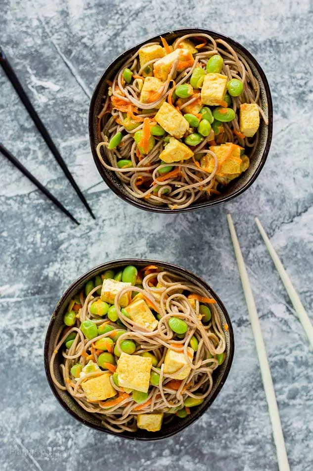 Vegan Coconut Curry Tofu Stir-Fry recipe - platingpixels.com