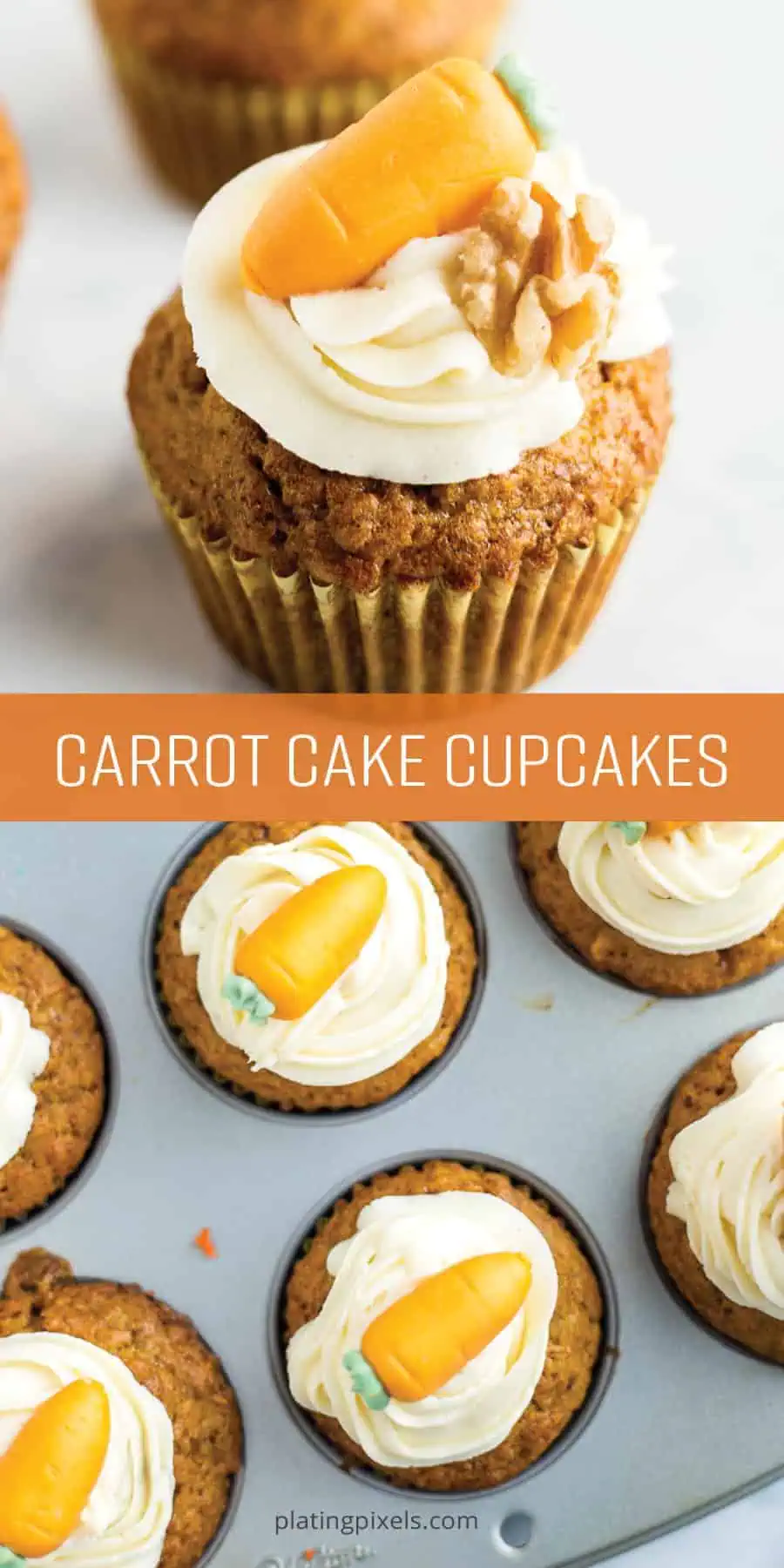 Carrot Cake Cupcakes