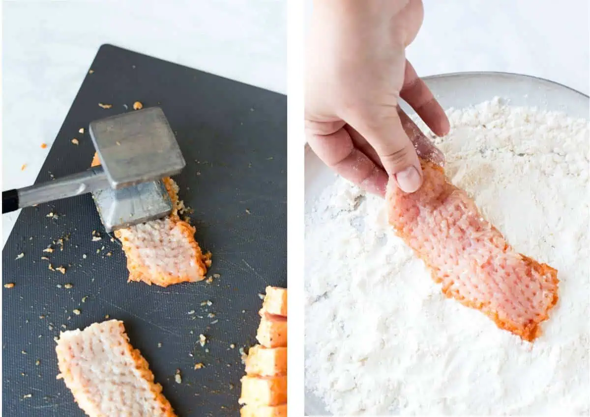 Pork Schnitzel recipe steps part 1