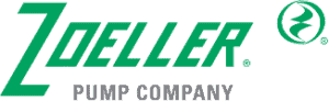 Zoeller Pump Company logo in green, featuring the stylized word "Zoeller" with a circular emblem to the right and "Pump Company" below—ideal for those who Plumb it, Heat it, or Cool it.