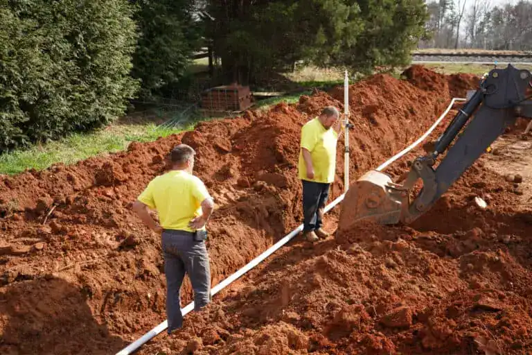Plumbers-Setting-a-Pipe-Line