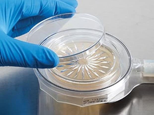 Microbial air sampler biocapt single use impactor