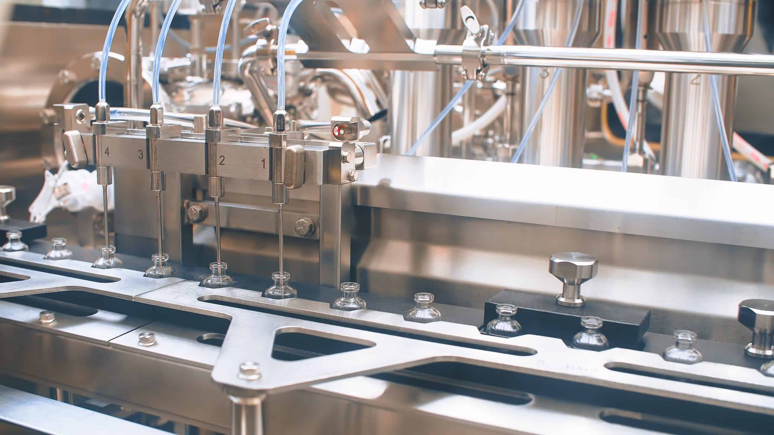 filling line for pharmaceutical aseptic manufacturing
