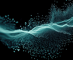 particle abstract image
