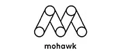 Logo of Mohawk featuring interconnected lines and circles in a minimalist design.