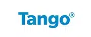 Tango logo in blue text on a white background.