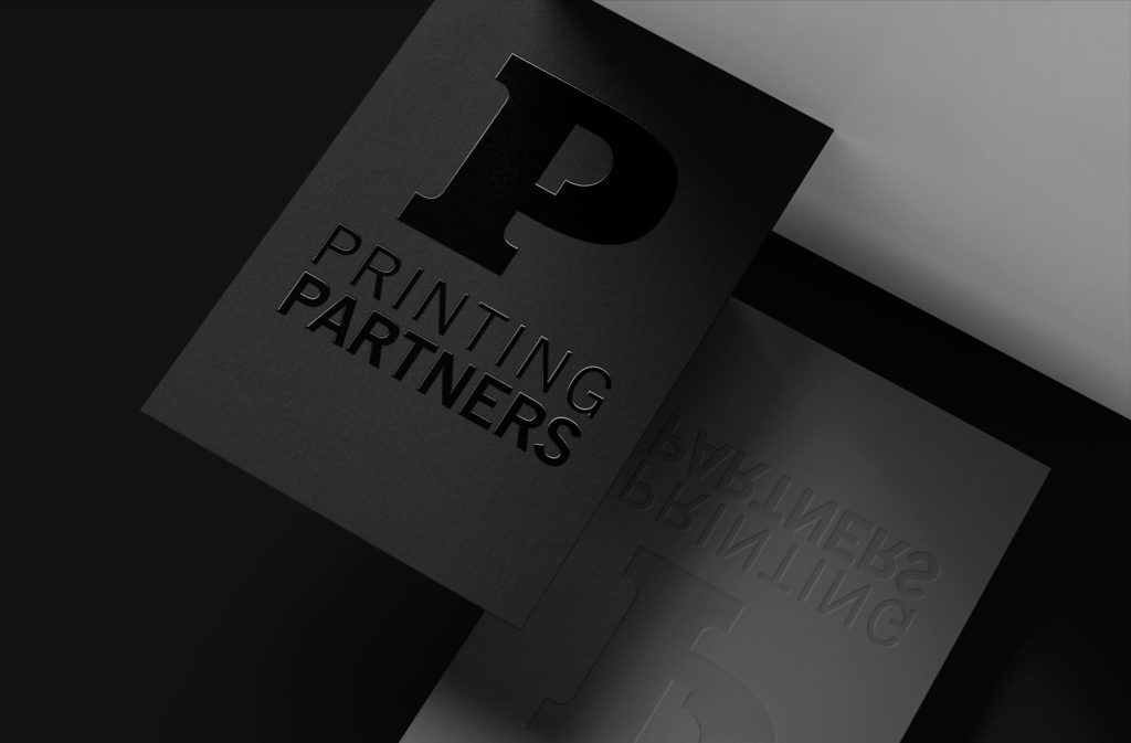 Black on Black Business Card Printing in Indianapolis
