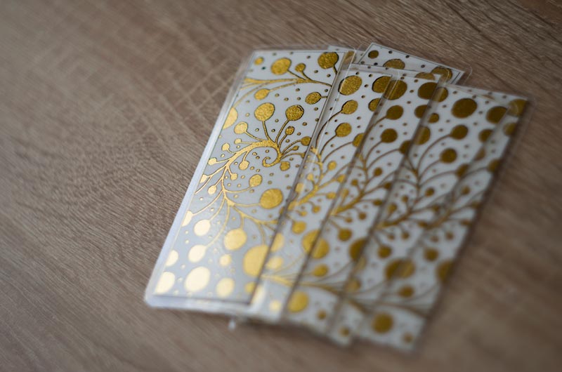 Foil Stamped Bookmark Printing Company