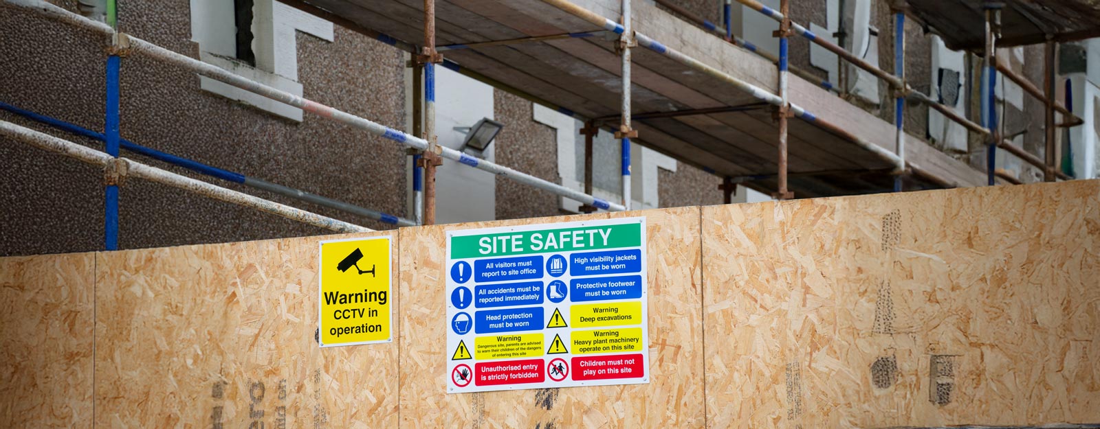 Smaller Construction Signs