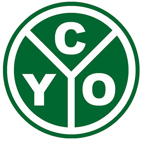 Circular logo featuring the letters C, Y, and O in a green and white design.
