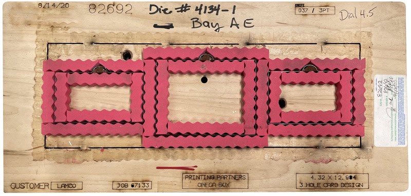 Cutting-Die-Example-Red-Areas-are-Cushions-to-Hold-Paper-In-Place