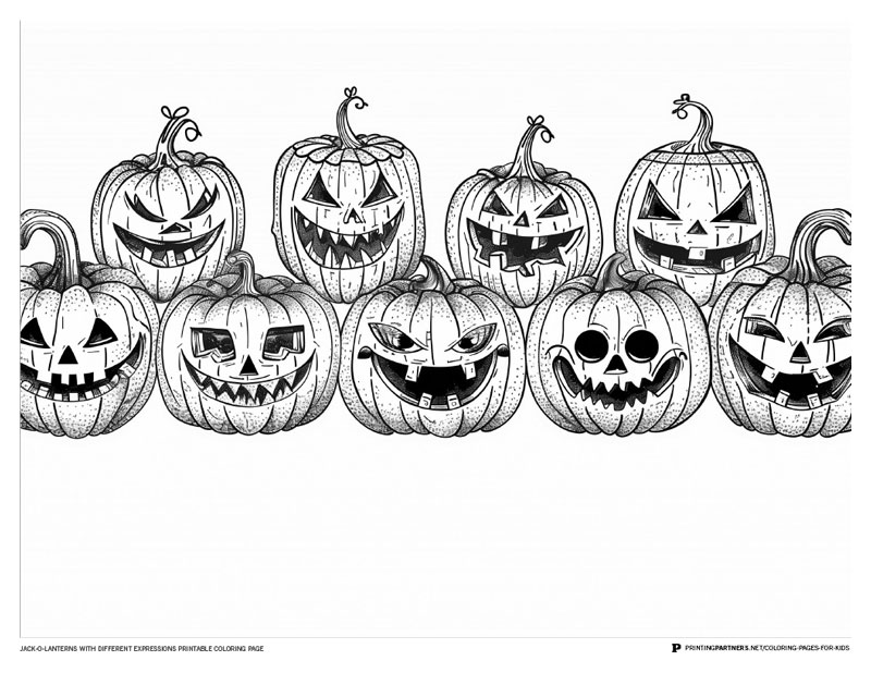 jack-o-lanterns-with-different-expressions-printable-coloring-page.jpg