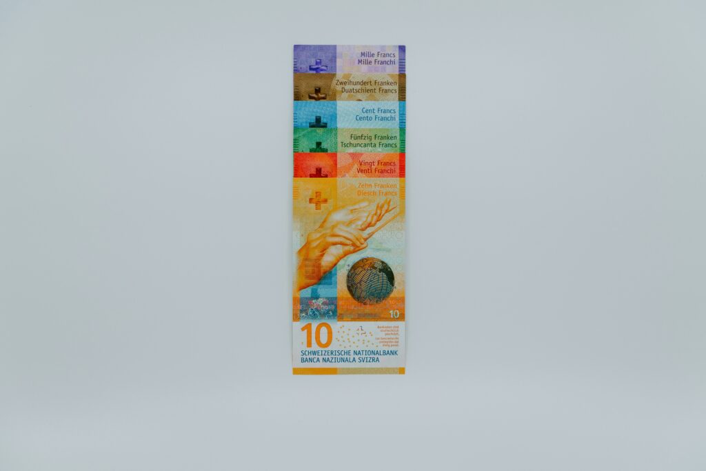 swiss francs