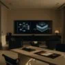 Tokenized luxury revolution blockchain office displaying asset portfolio data/ Tokenized luxury