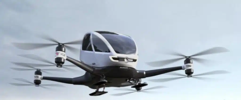flying taxis, ehang