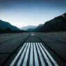 Breathtaking airport landings at challenging terrain with private jets approaching dramatic mountain airports