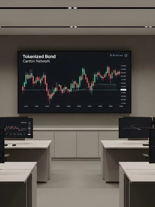 Canton Network tokenized bonds institutional blockchain Goldman Sachs BNP Paribas finance