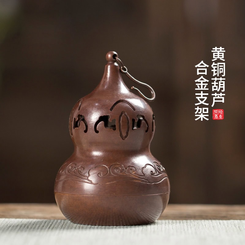 福祿創意葫蘆吊掛式香囊球熏香爐：圖片 4