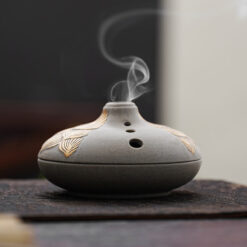 順心陶沙茶道盤香爐艾草塔香創意香薰爐