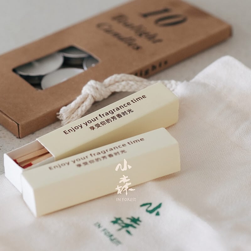 森語香燭天然植物香薰小蠟燭保溫加熱茶蠟：圖片 4