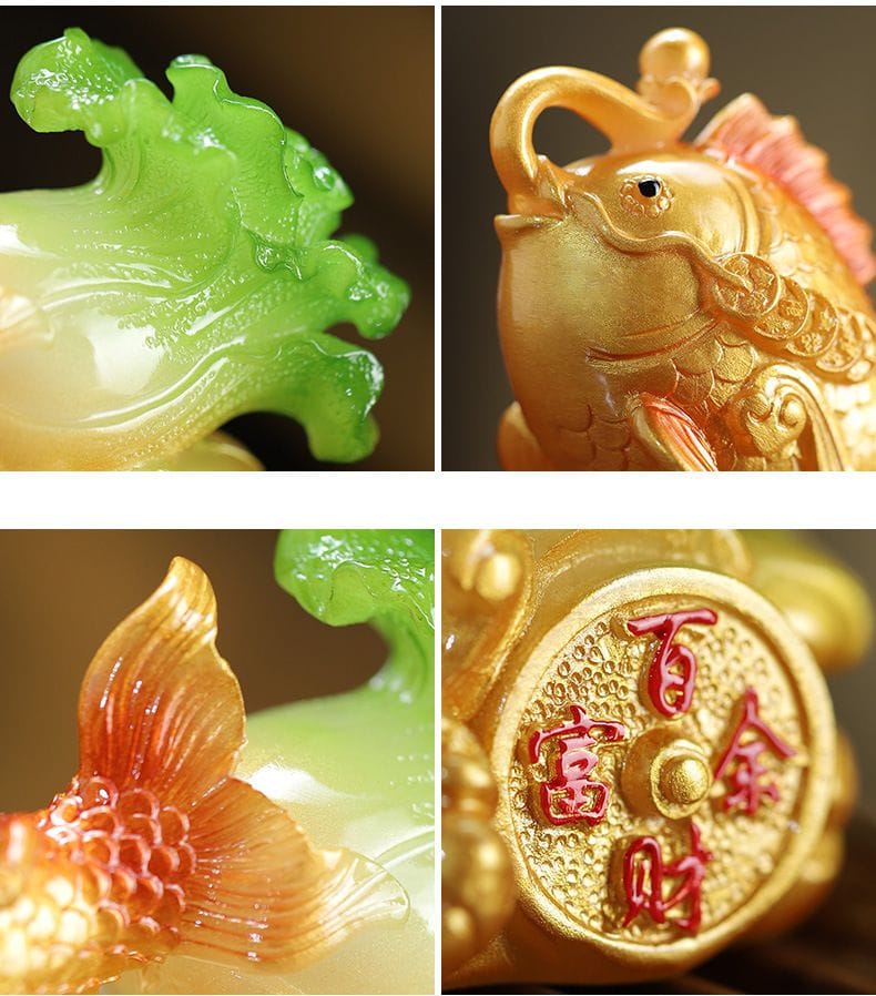 百財富余遇水變色茶寵辦公室茶桌裝飾品