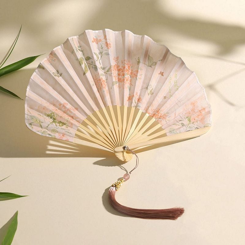 原創古風貝殼扇六寸新中式旗袍古典折扇：圖片 5