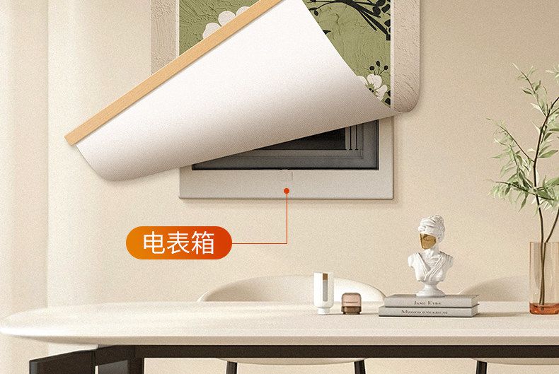 禪意國風玄關裝飾畫茶室氛圍竹子掛畫