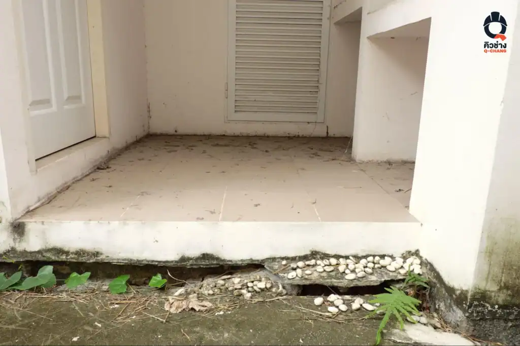 แผ่นดินทรุดเกิดจาก