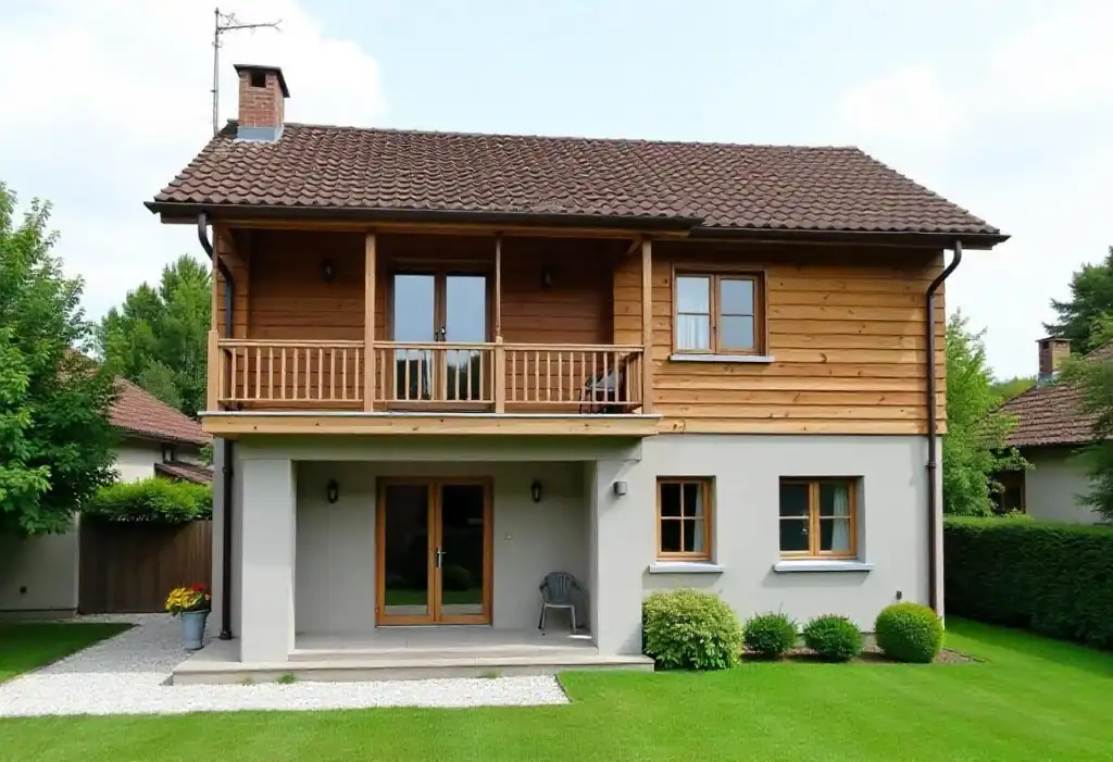 บ้านครึ่งปูนครึ่งไม้