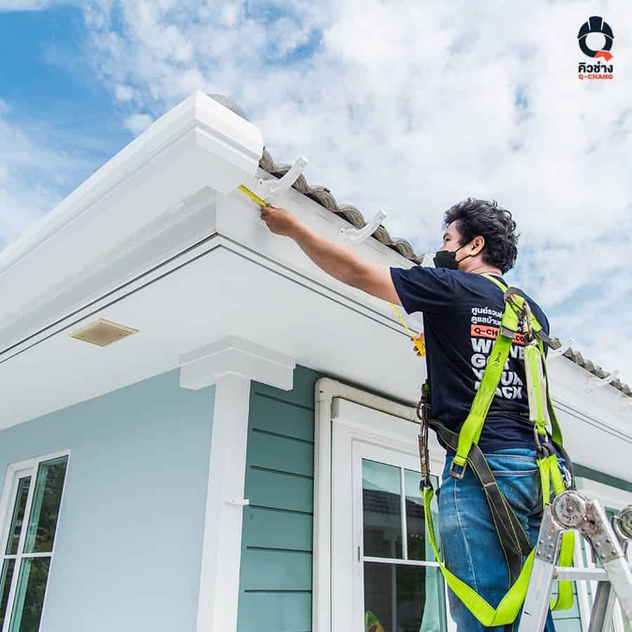 รางน้ำฝนไวนิล