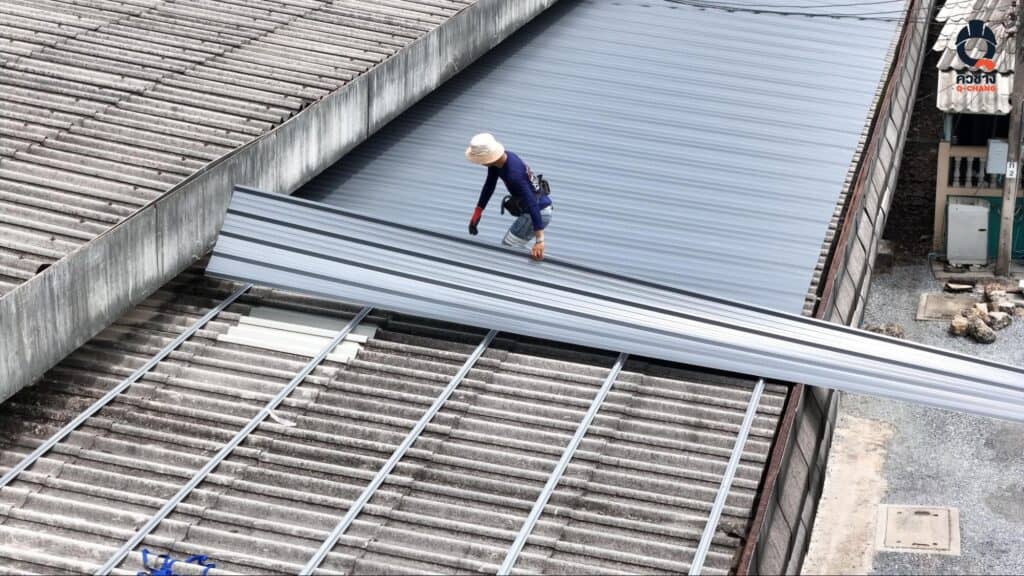 แผ่นหลังคาเมทัลชีท