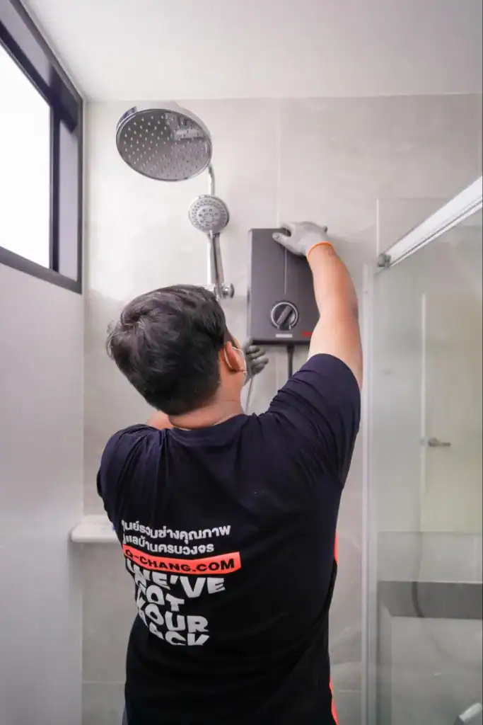บริการติดตั้งเครื่องทำน้ำอุ่นโดยช่างมืออาชีพ