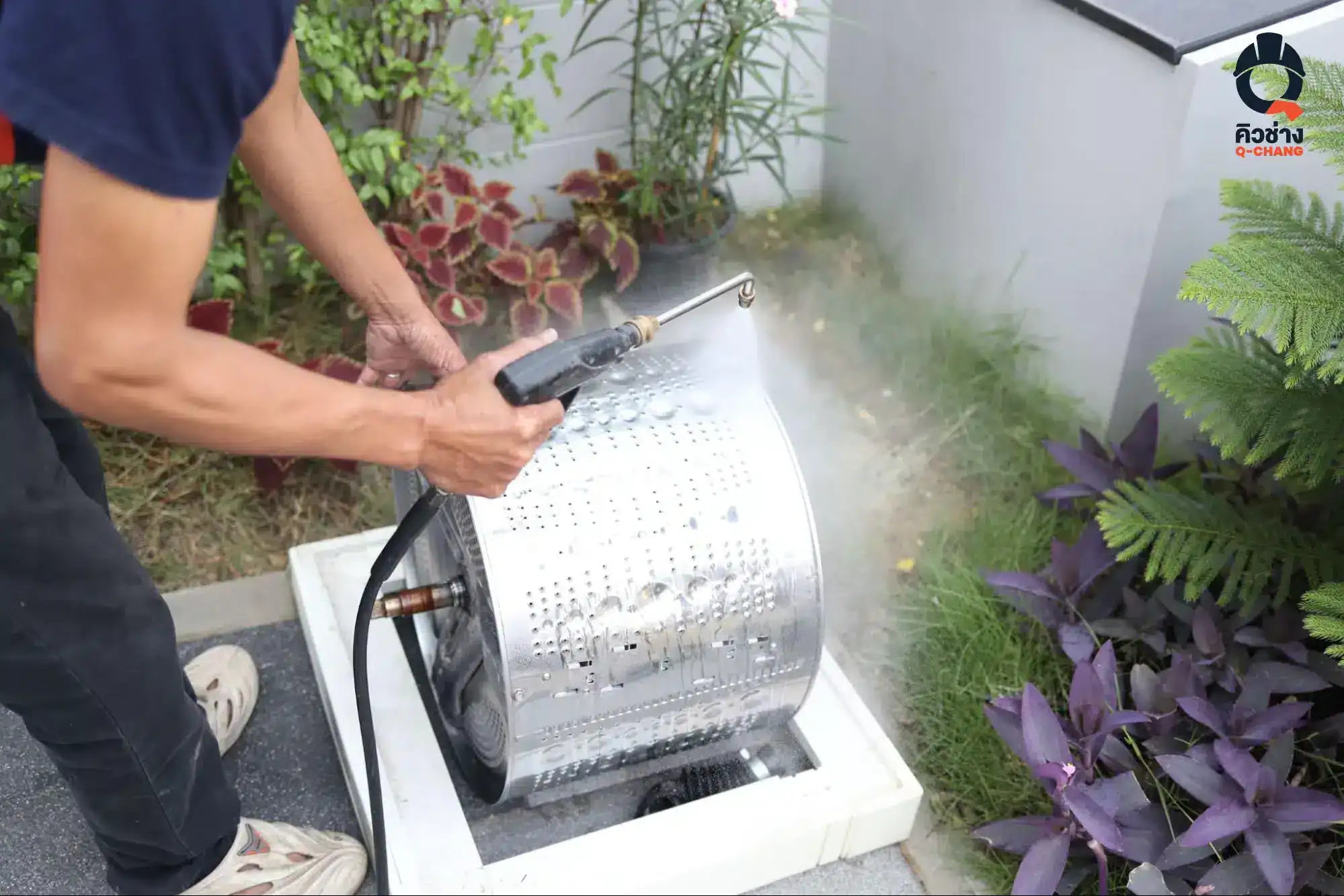 ล้างเครื่องซักผ้า