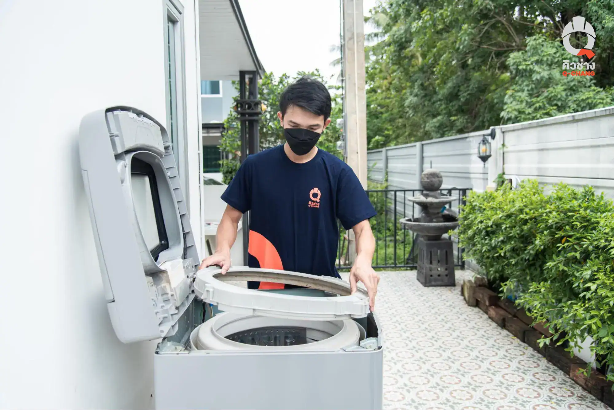 วิธีล้างถังเครื่องซักผ้า